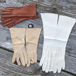 Vintage Leather Gloves